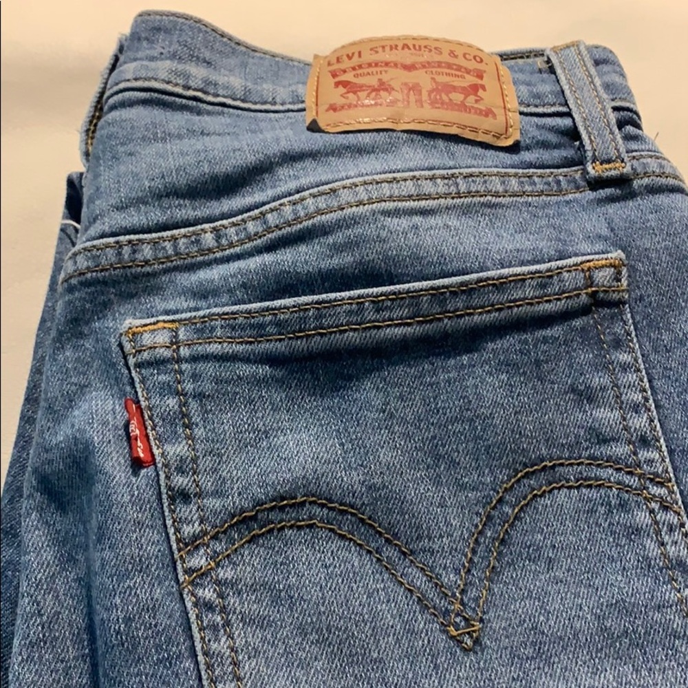 Levi Wedgie Skinny Jeans